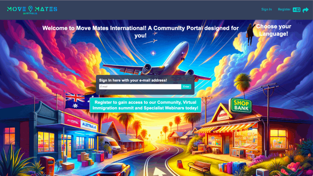 MoveMates Portal Dashboard